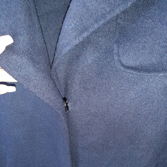 *HOST PICK* Kenneth Cole trench coat NAVY XL - Picture 5 of 15